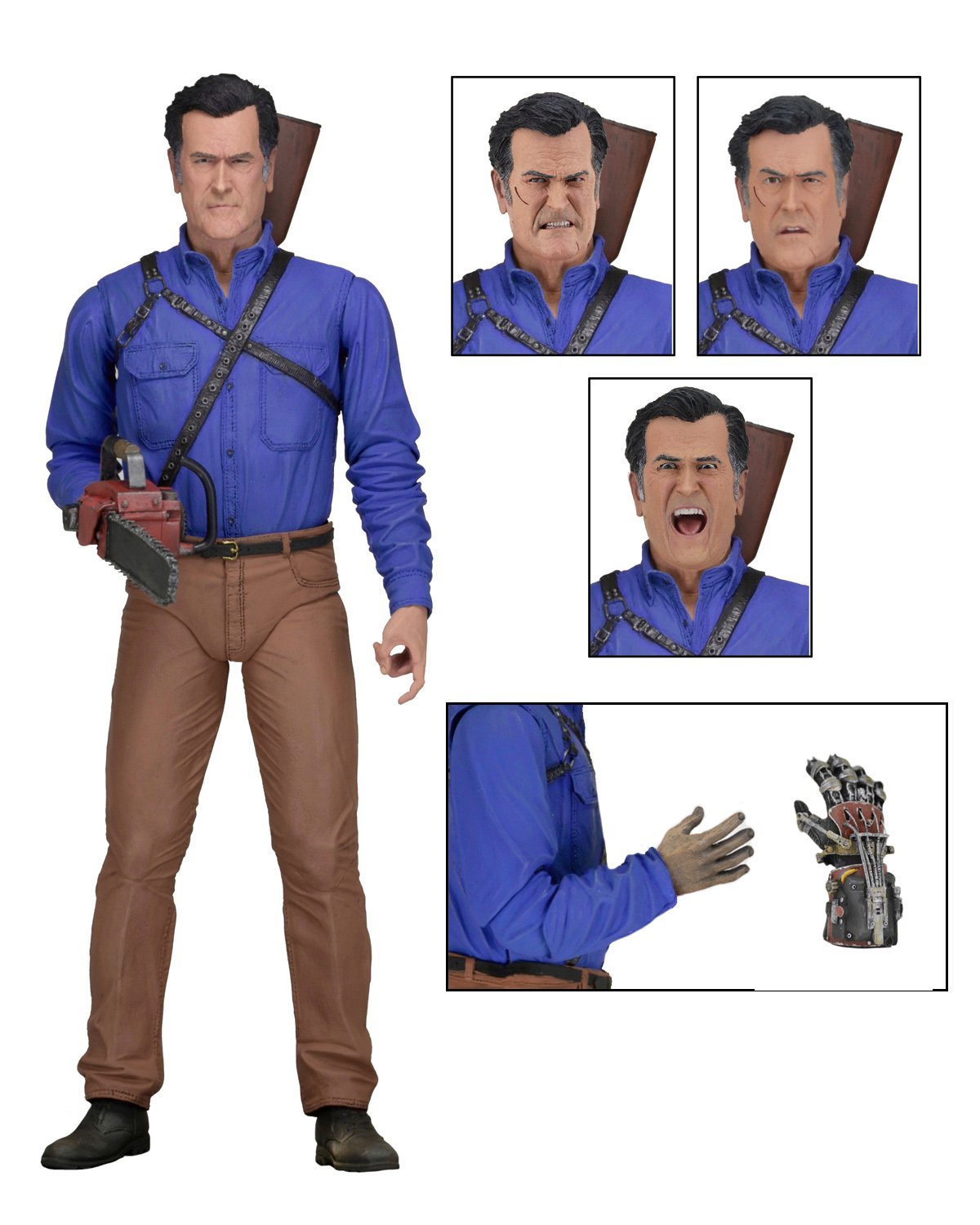 NECA Ash Vs Evil Dead 7&quot; Action Figure - Collectors Row Inc.