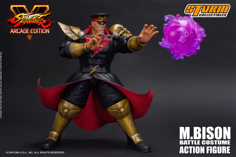Street Fighter V M. Bison (Arcade Edition) 1/12 Scale Figure by Storm Collectibles - Collectors Row Inc.
