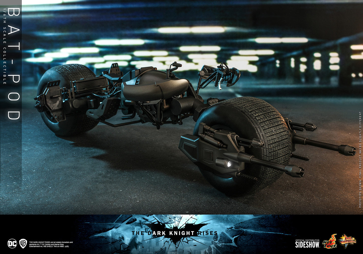 Bat-Pod Batman Dark Knight Rises Sixth Scale Figure Accessory