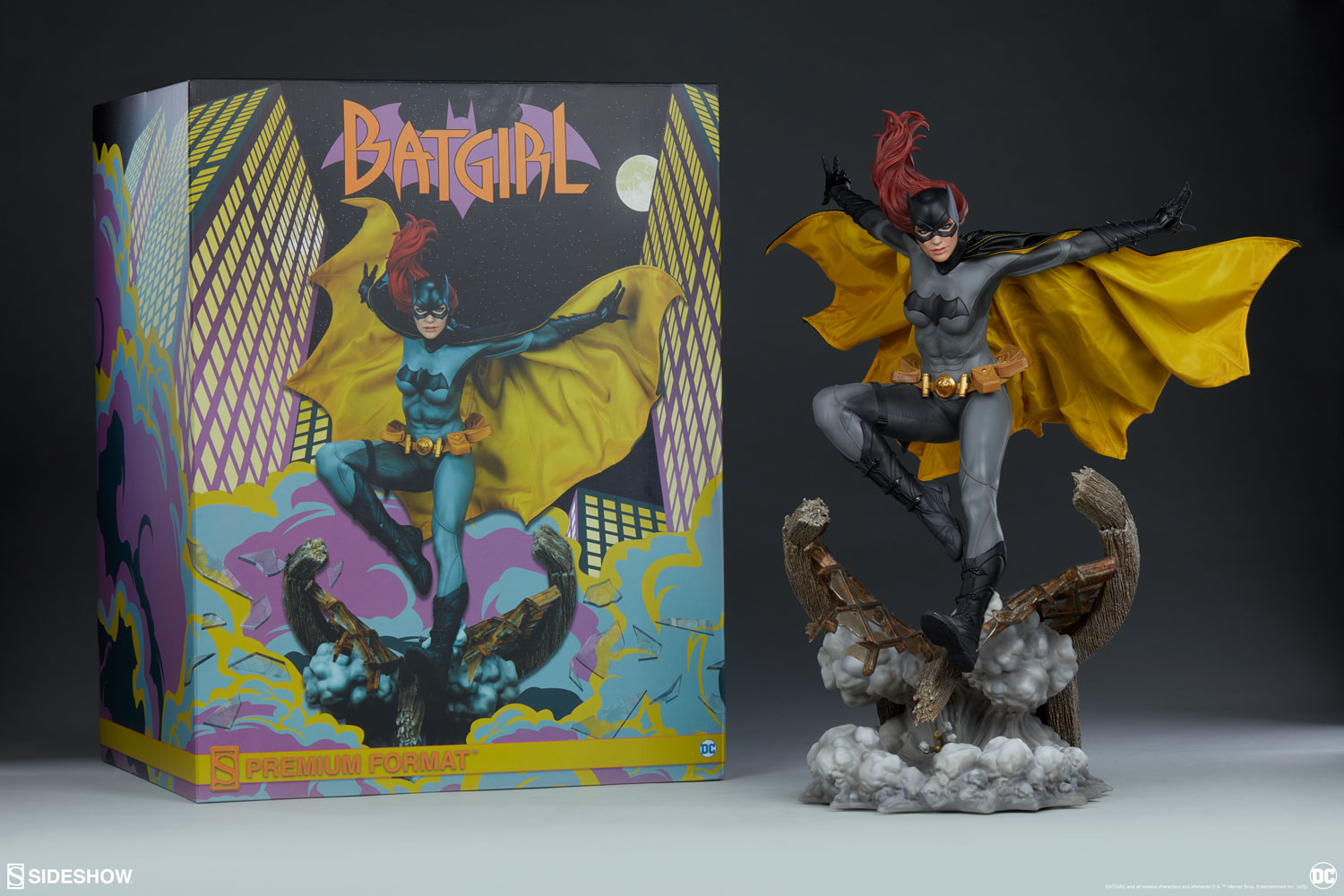Batgirl DC Batman Barbara Gordon Premium Format Figure Statue by Sideshow Collectibles - Collectors Row Inc.