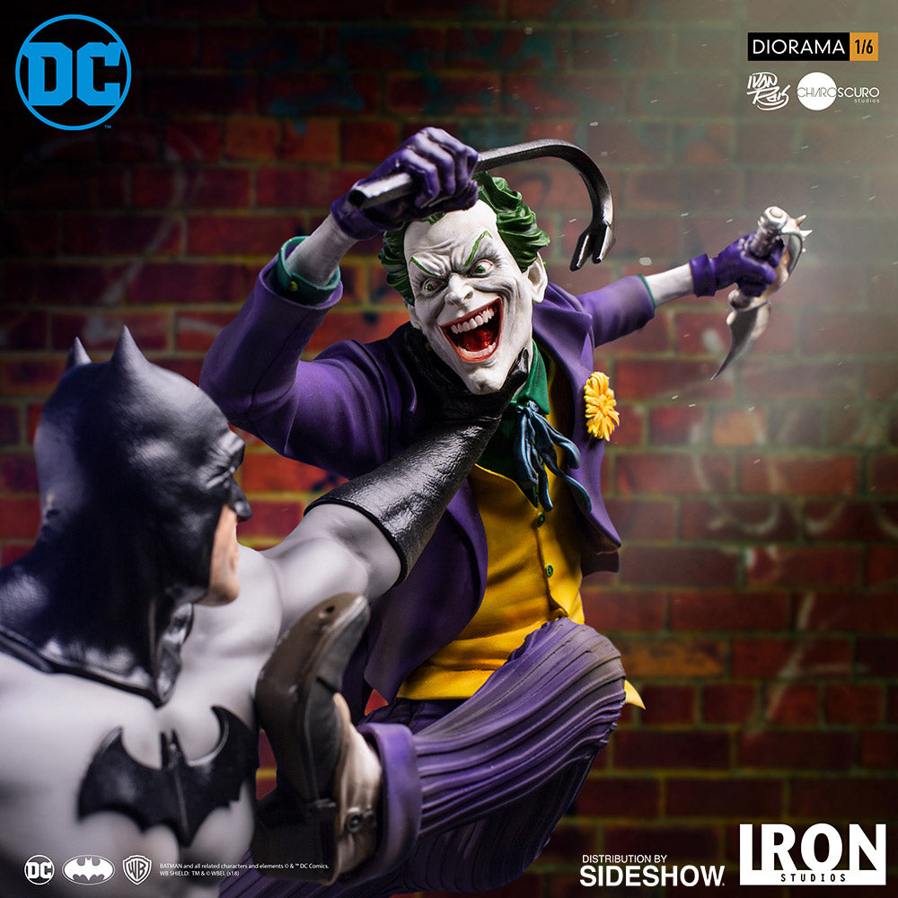 Batman Vs The Joker Sixth Scale Diorama - Collectors Row Inc.