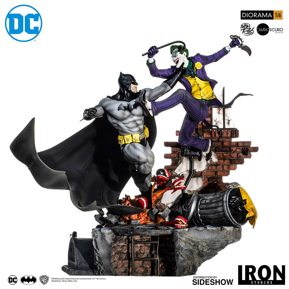 Batman Vs The Joker Sixth Scale Diorama - Collectors Row Inc.