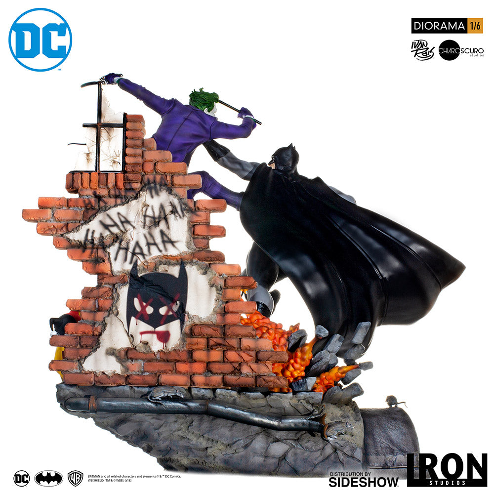 Batman Vs The Joker Sixth Scale Diorama - Collectors Row Inc.