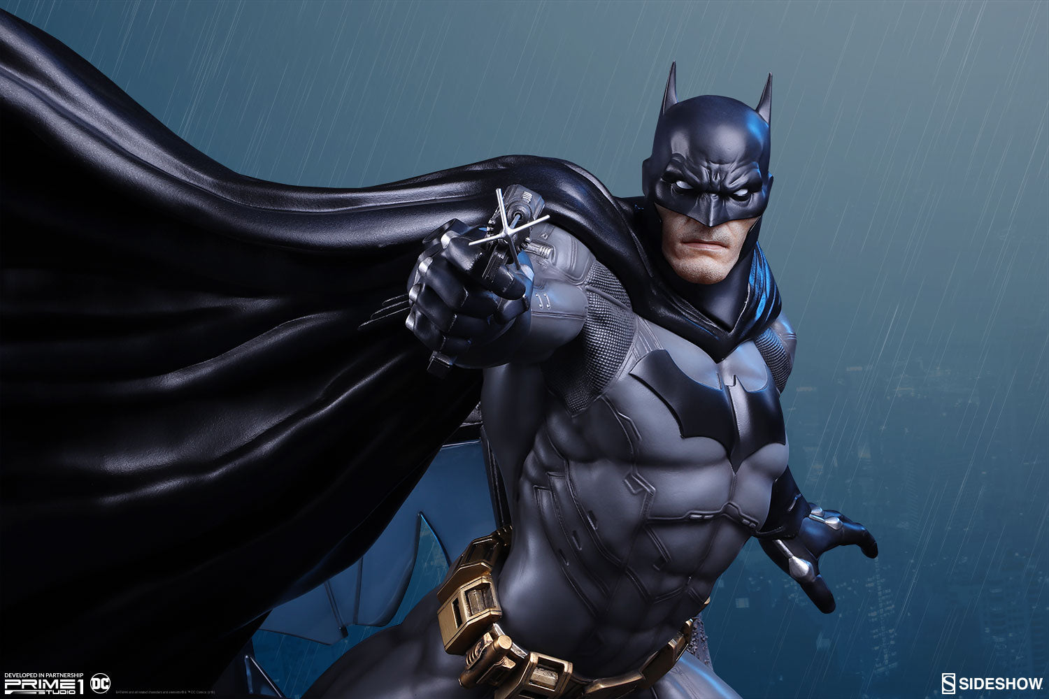 Batman DC Comics Justice League New 52 Statue by Sideshow Collectibles and Prime 1 Studio - Collectors Row Inc.
