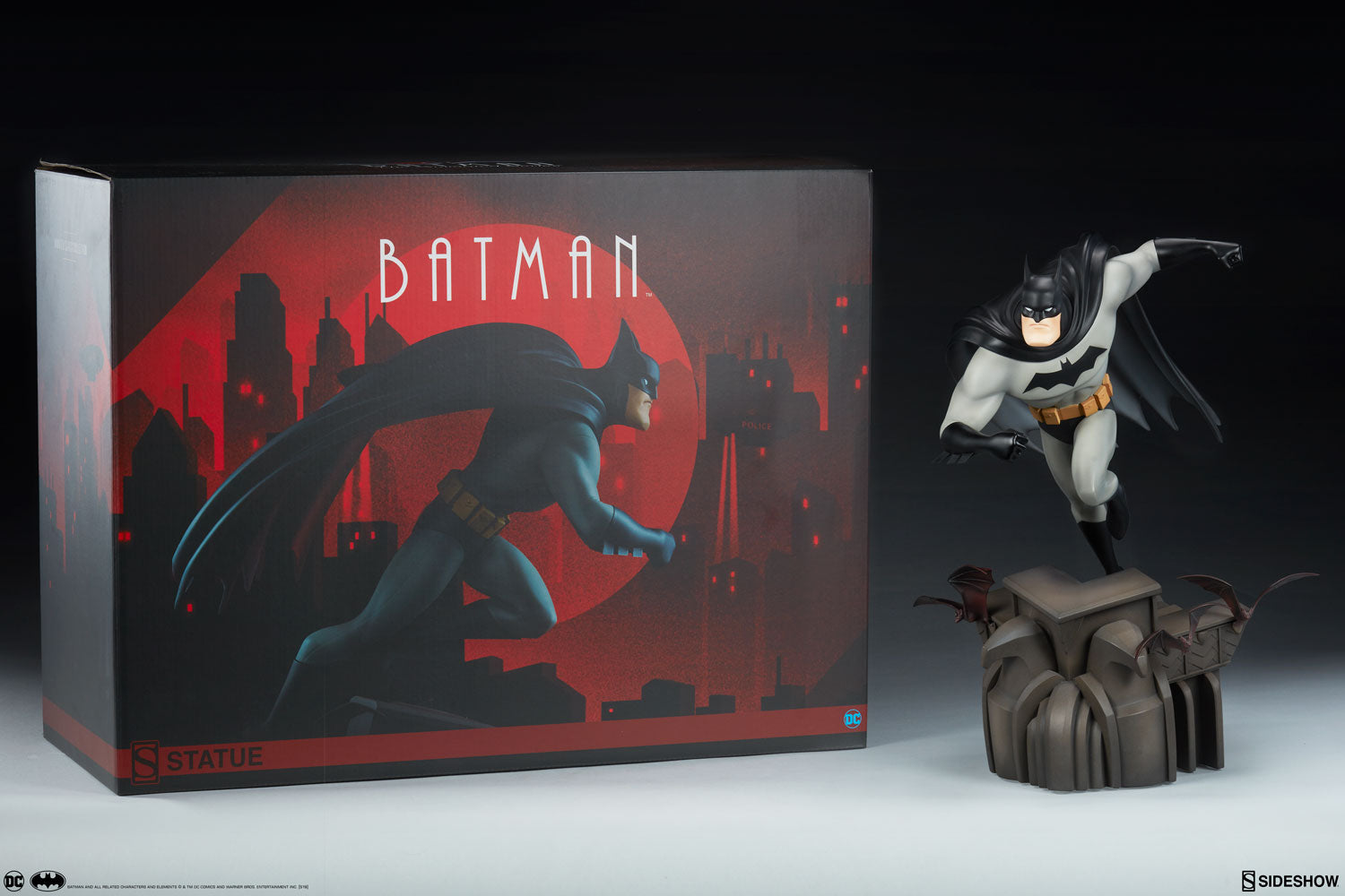 Batman Animated Series Collection - Statue by Sideshow Collectibles - Collectors Row Inc.