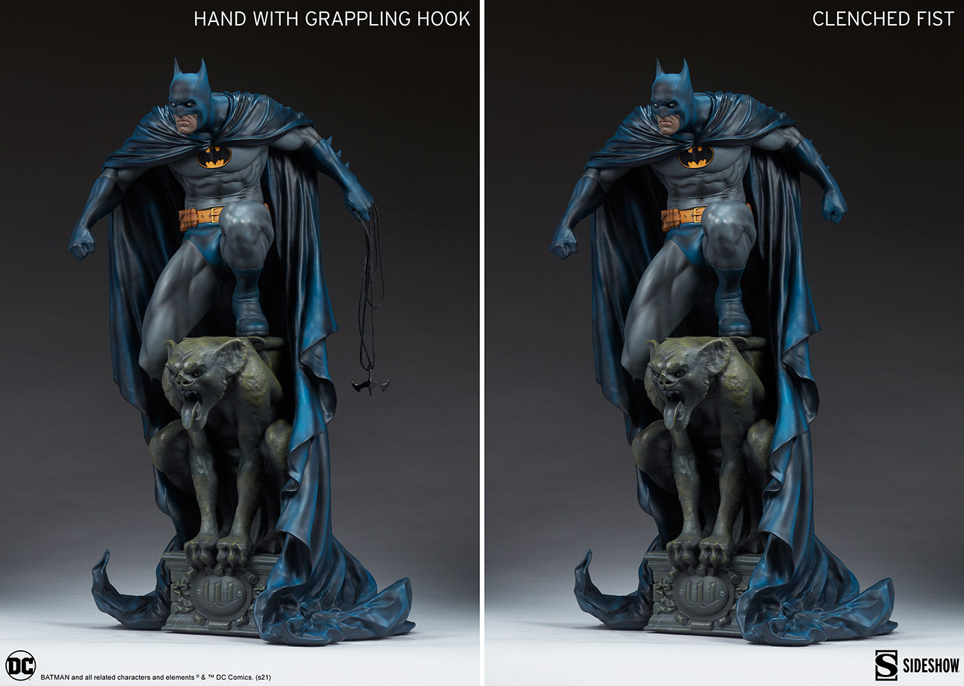 Batman on Gargoyles Premium Format Statue - Collectors Row Inc.