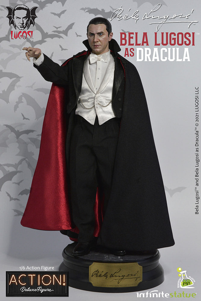 Bela Lugosi As Dracula Infinite Statue 1/6th  Action Figure - Collectors Row Inc.