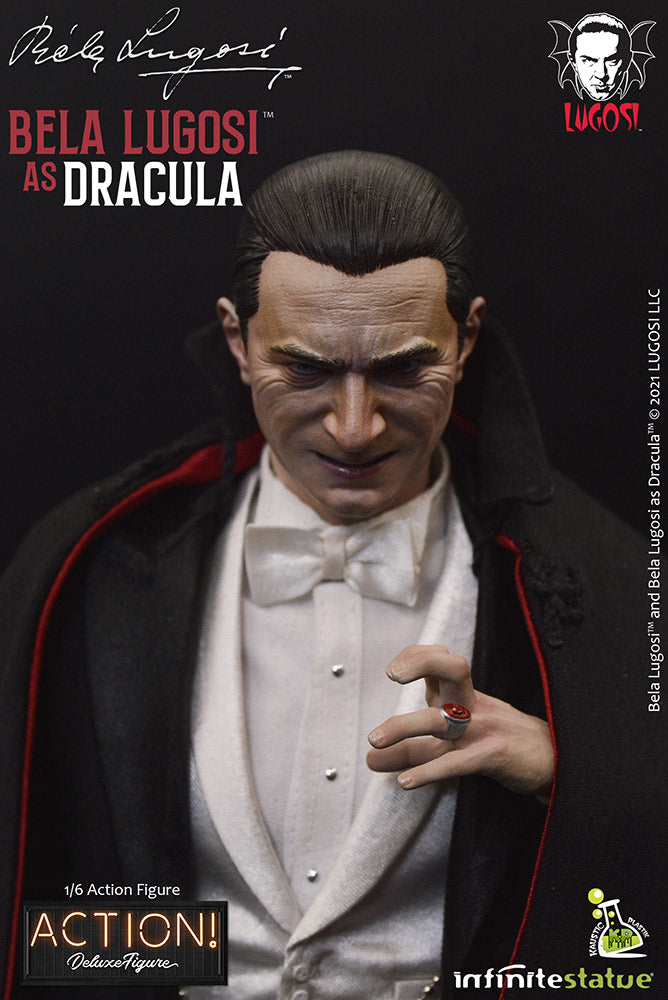 Bela Lugosi As Dracula Infinite Statue 1/6th  Action Figure - Collectors Row Inc.
