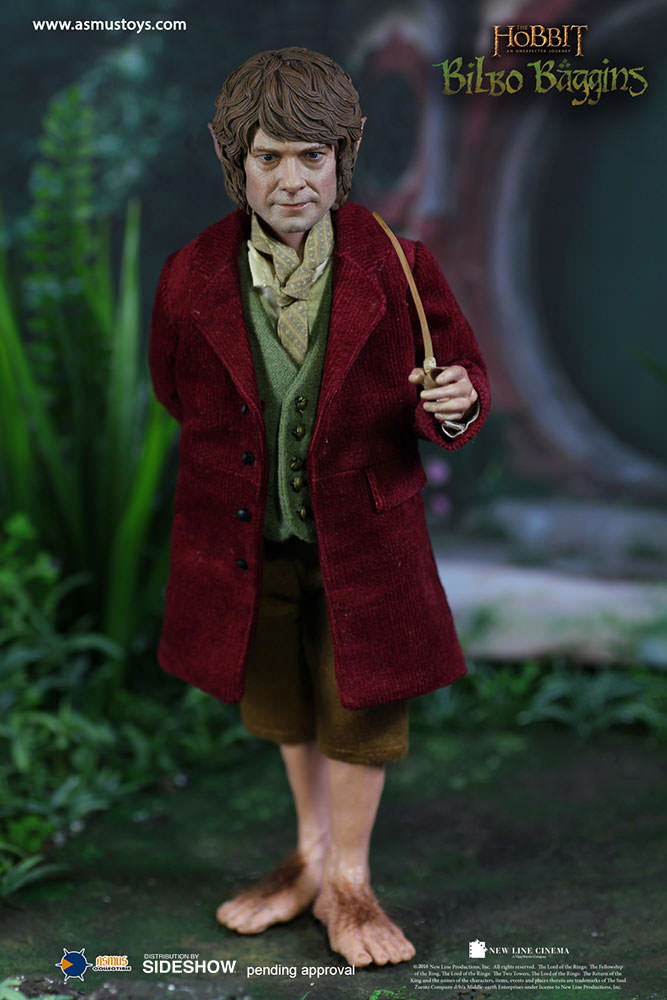 Asmus Toys Bilbo Baggins Hobbit LOTR Lord Of The Rings Series 1/6 Scale Figure - Collectors Row Inc.