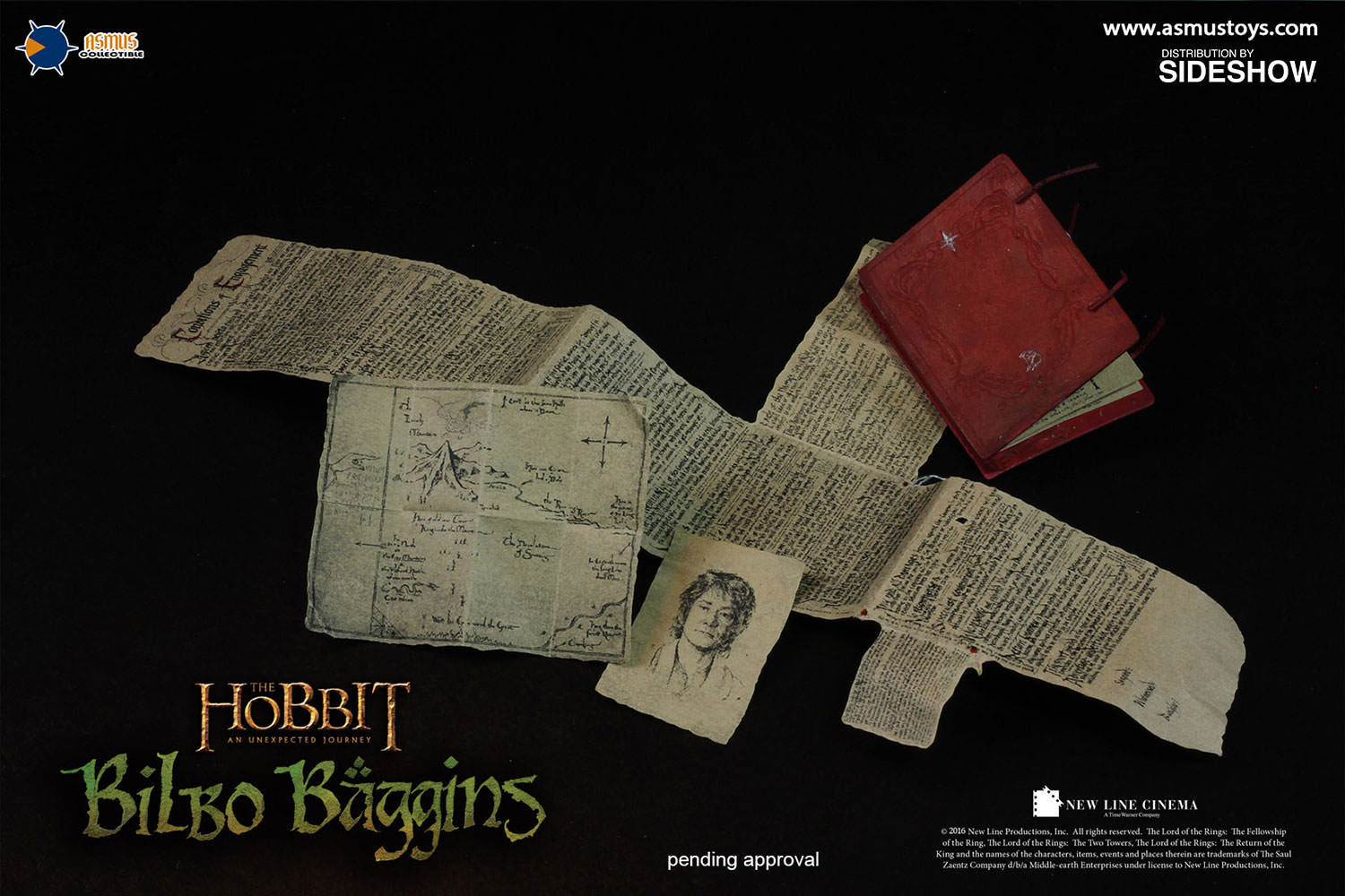Asmus Toys Bilbo Baggins Hobbit LOTR Lord Of The Rings Series 1/6 Scale Figure - Collectors Row Inc.
