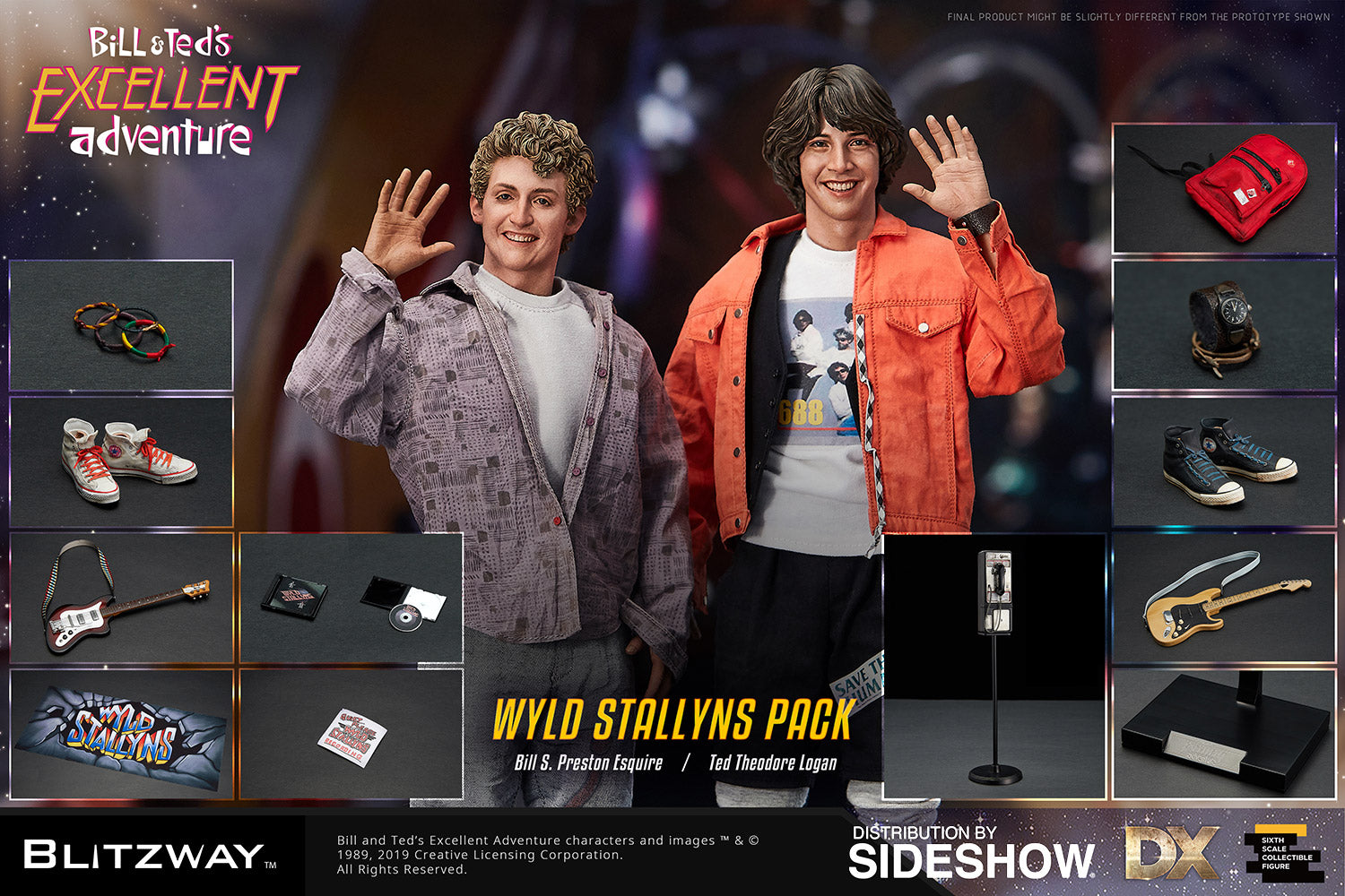 Bill &amp; Ted Sixth Scale Figure Set