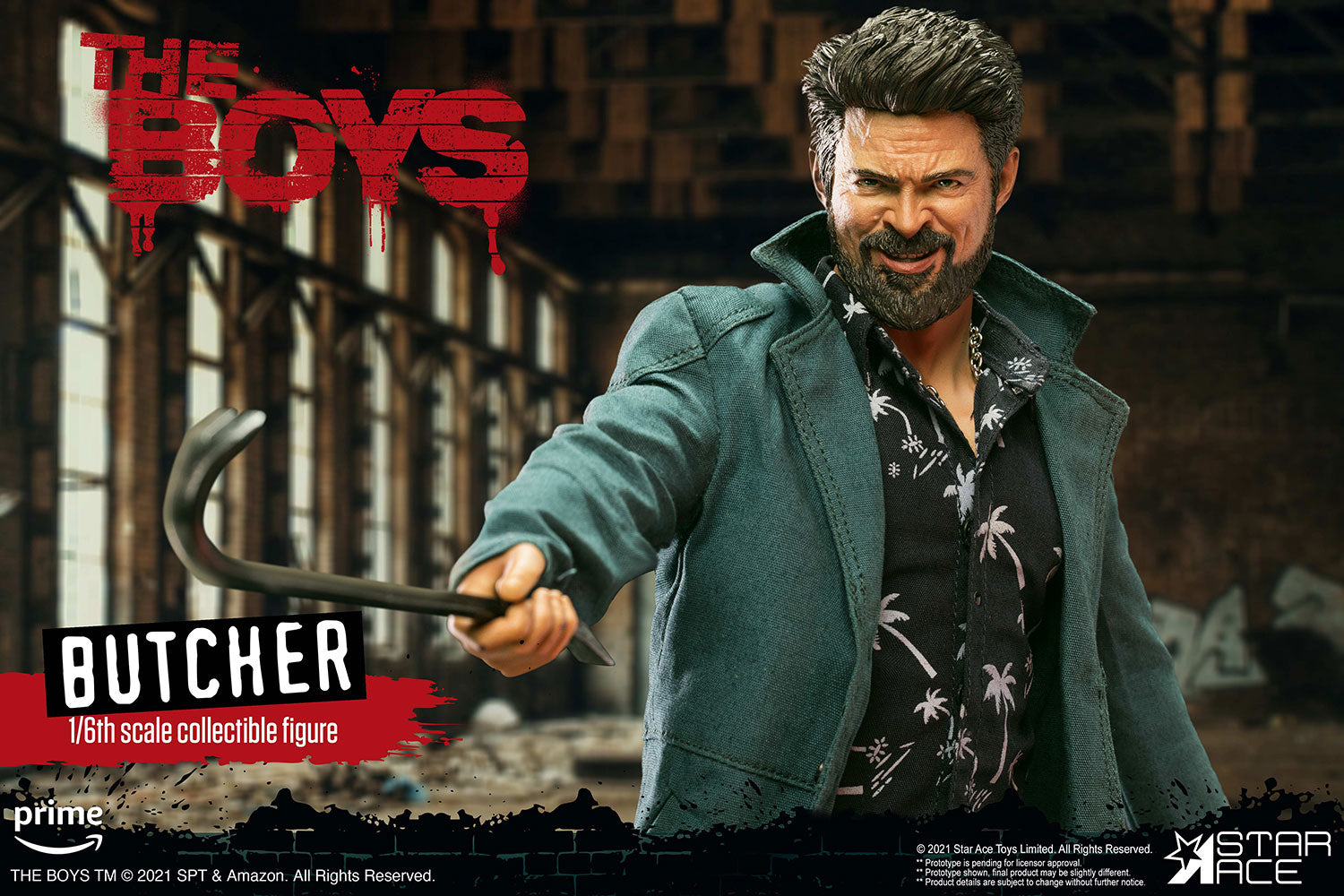 The Boys - Billy Butcher Deluxe 1/6 Scale Figure - Collectors Row Inc.