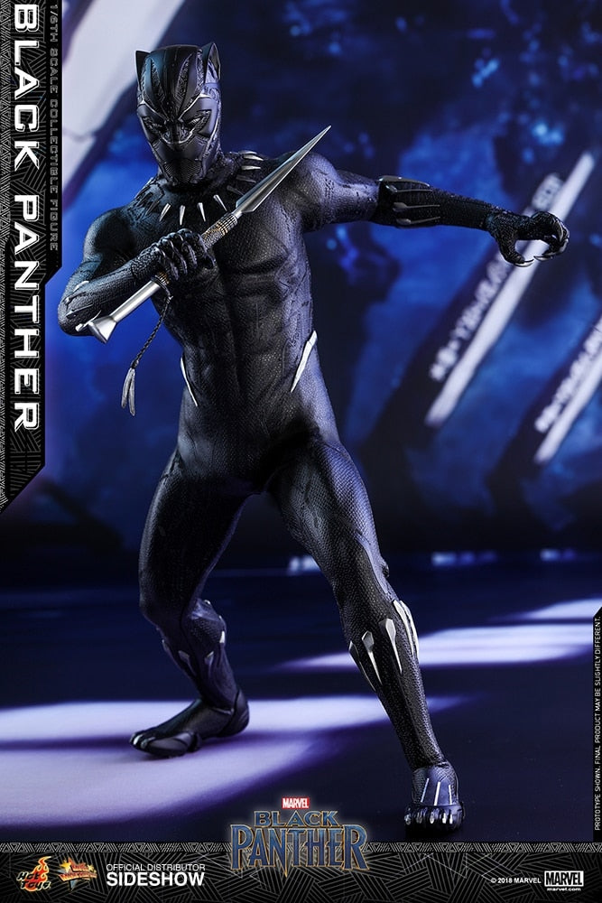 Hot Toys Black Panther Marvel Movie Masterpiece Series Sixth Scale Figure - Collectors Row Inc.