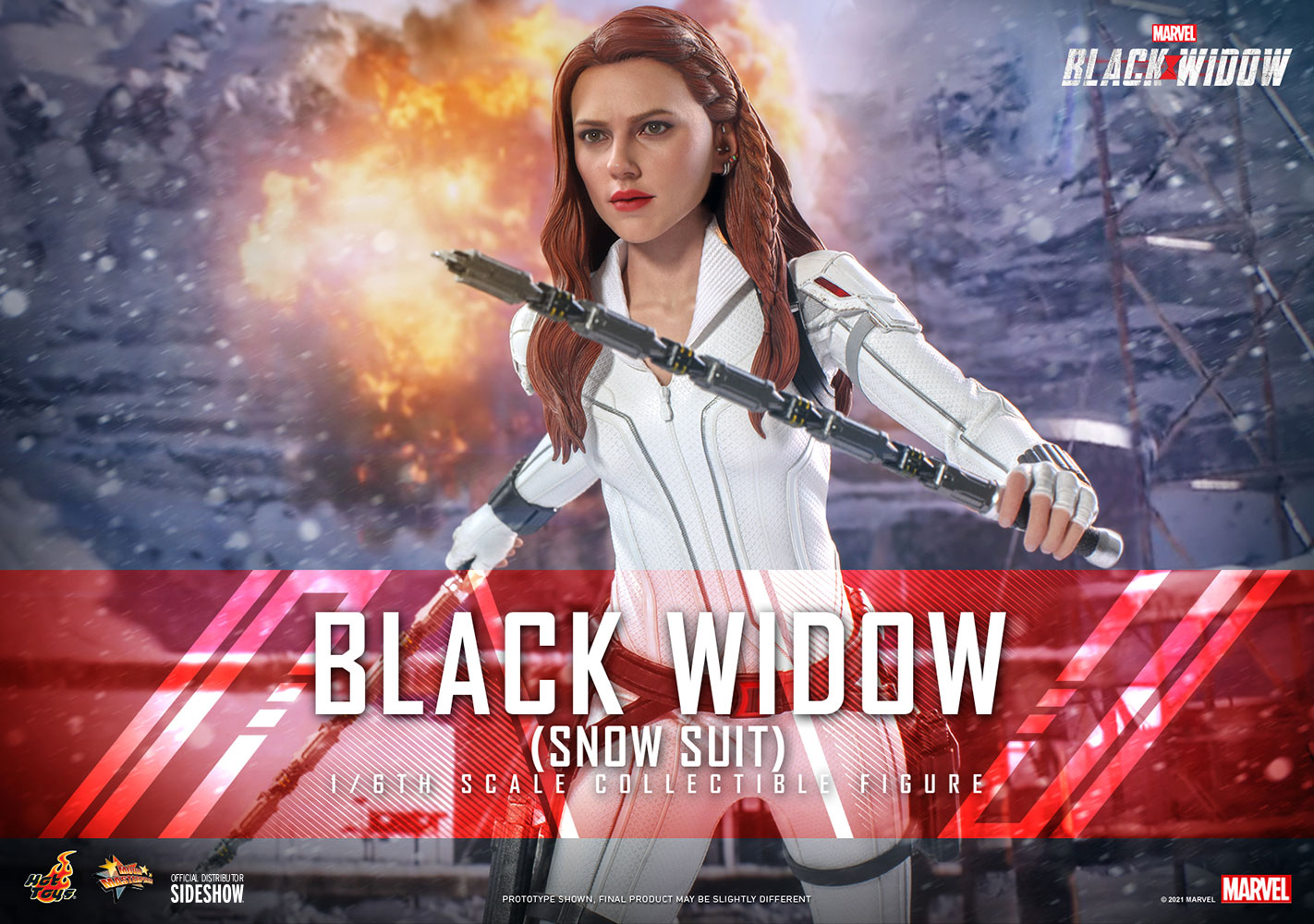 Black Widow - Snow Suit Version - Marvel Sixth Scale Figure
