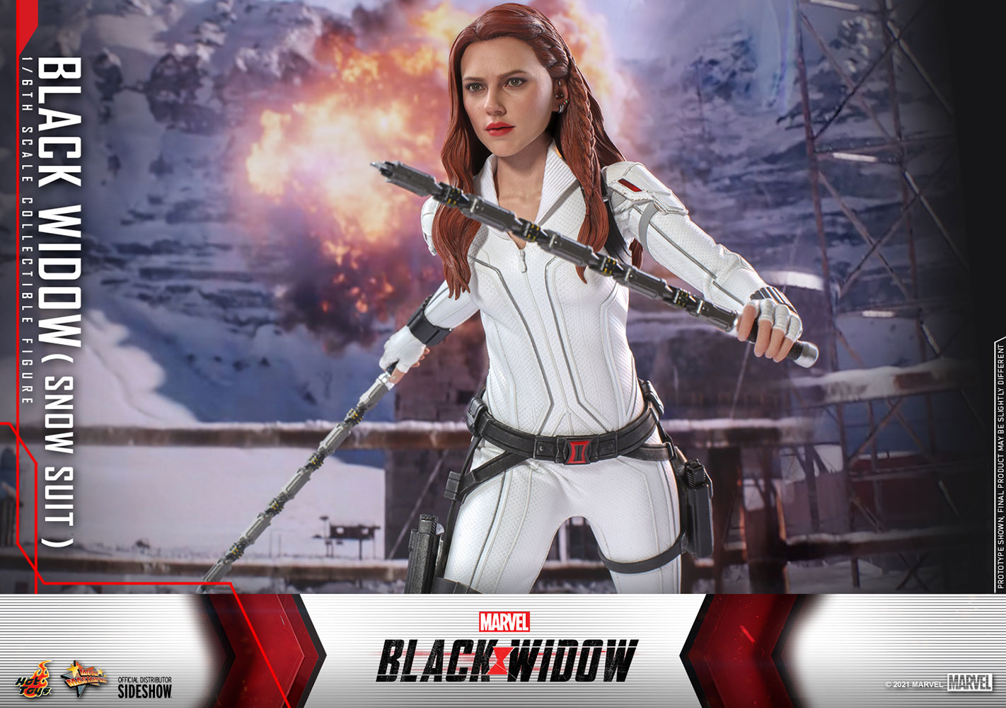 Black Widow - Snow Suit Version - Marvel Sixth Scale Figure