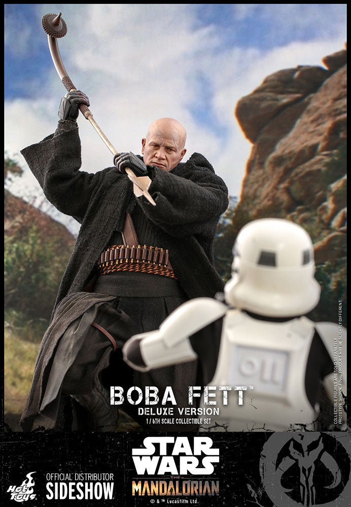 Boba Fett The Mandalorian Deluxe Sixth Scale Figure Set - Collectors Row Inc.