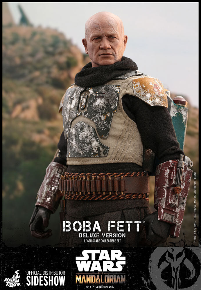 Boba Fett The Mandalorian Deluxe Sixth Scale Figure Set - Collectors Row Inc.