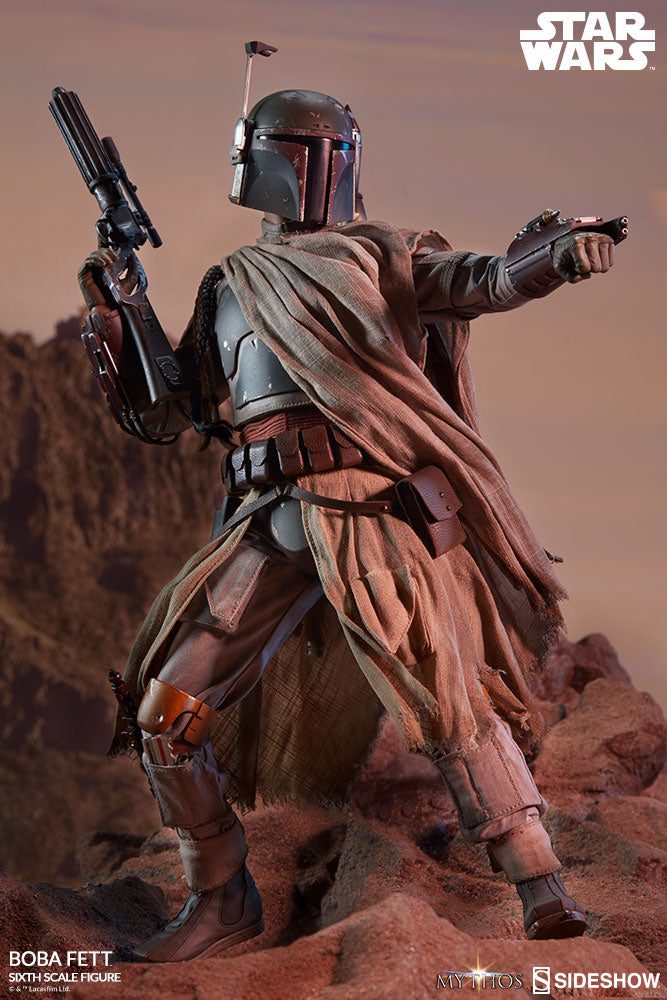 Boba Fett Star Wars Mythos Collection 1/6 Scale 12" Action Figure  by Sideshow Collectibles - Collectors Row Inc.