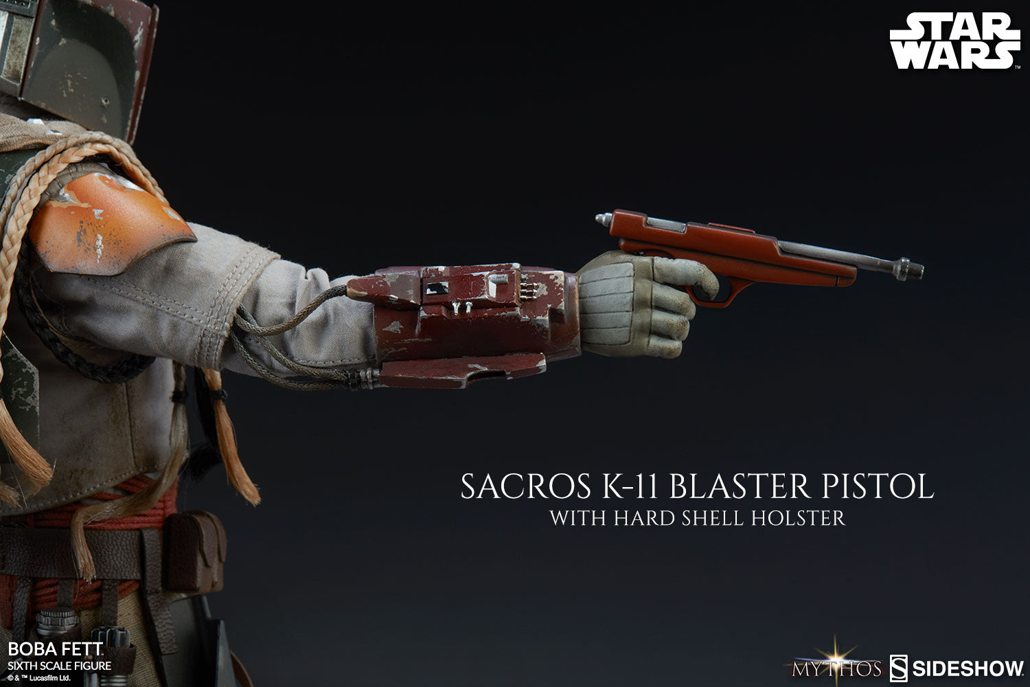 Boba Fett Star Wars Mythos Collection 1/6 Scale 12" Action Figure  by Sideshow Collectibles - Collectors Row Inc.