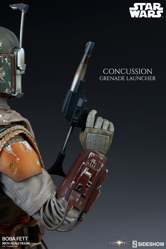 Boba Fett Star Wars Mythos Collection 1/6 Scale 12" Action Figure  by Sideshow Collectibles - Collectors Row Inc.