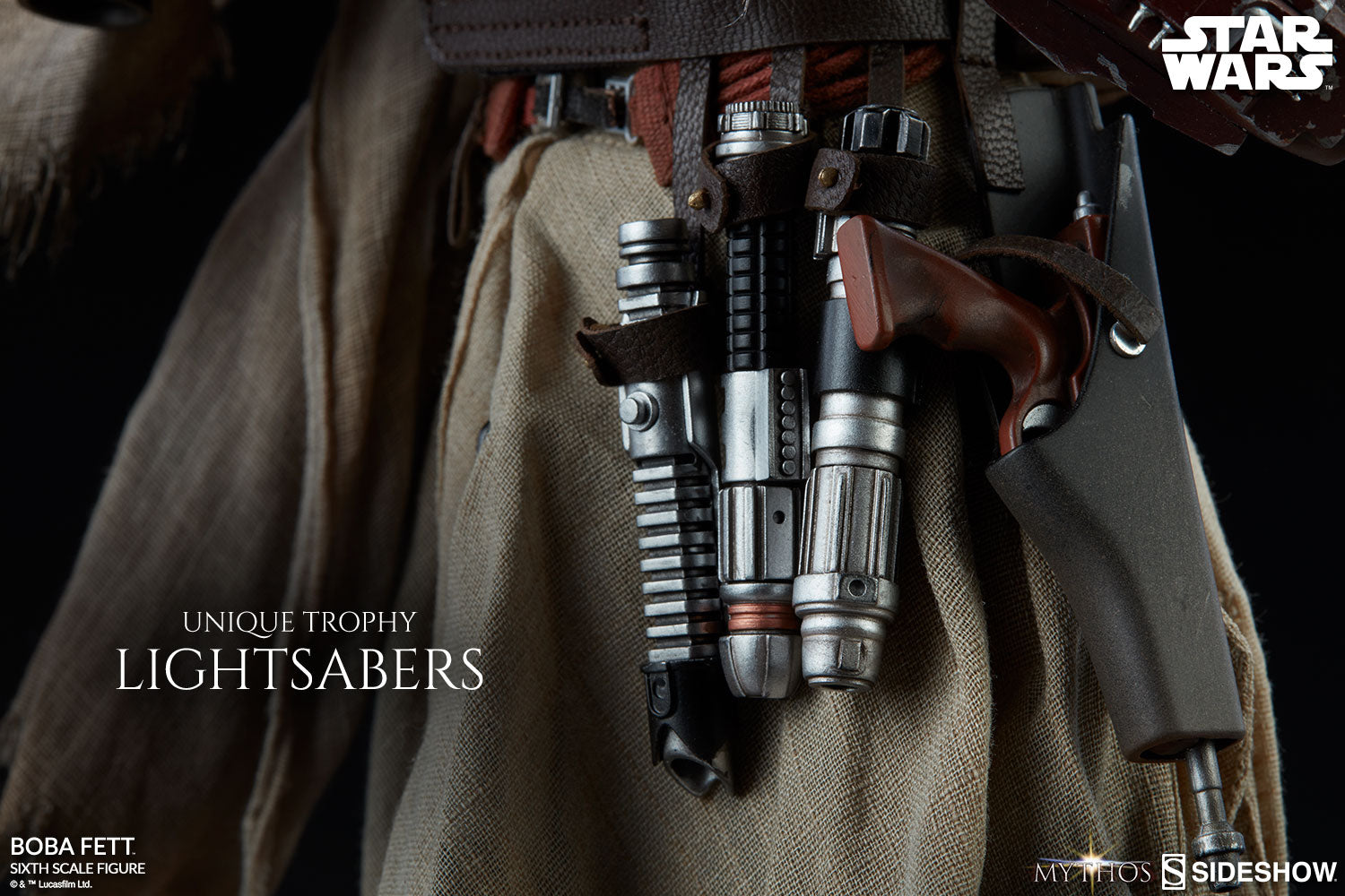 Sideshow Star Wars Mythos Collection Boba Fett 1/6 Scale 12 Action