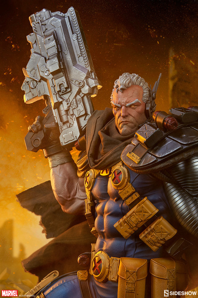 Cable Marvel X-Men Premium Format Figure by Sideshow Collectibles - Collectors Row Inc.
