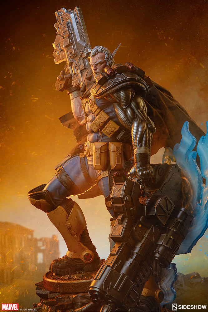 Cable Marvel X-Men Premium Format Figure by Sideshow Collectibles - Collectors Row Inc.