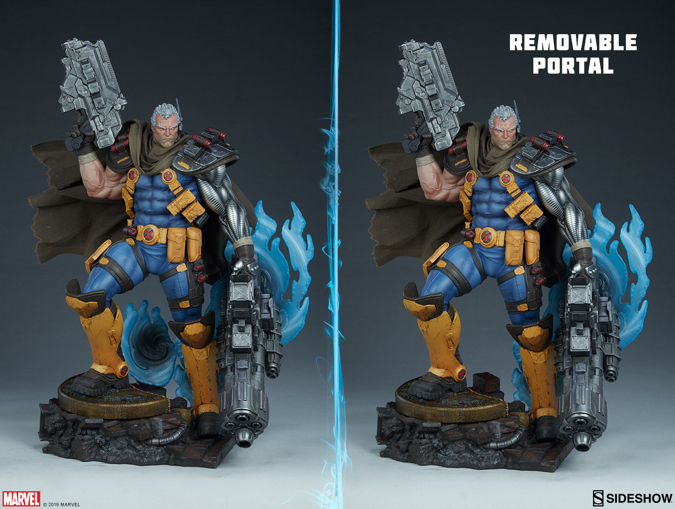 Cable Marvel X-Men Premium Format Figure by Sideshow Collectibles - Collectors Row Inc.