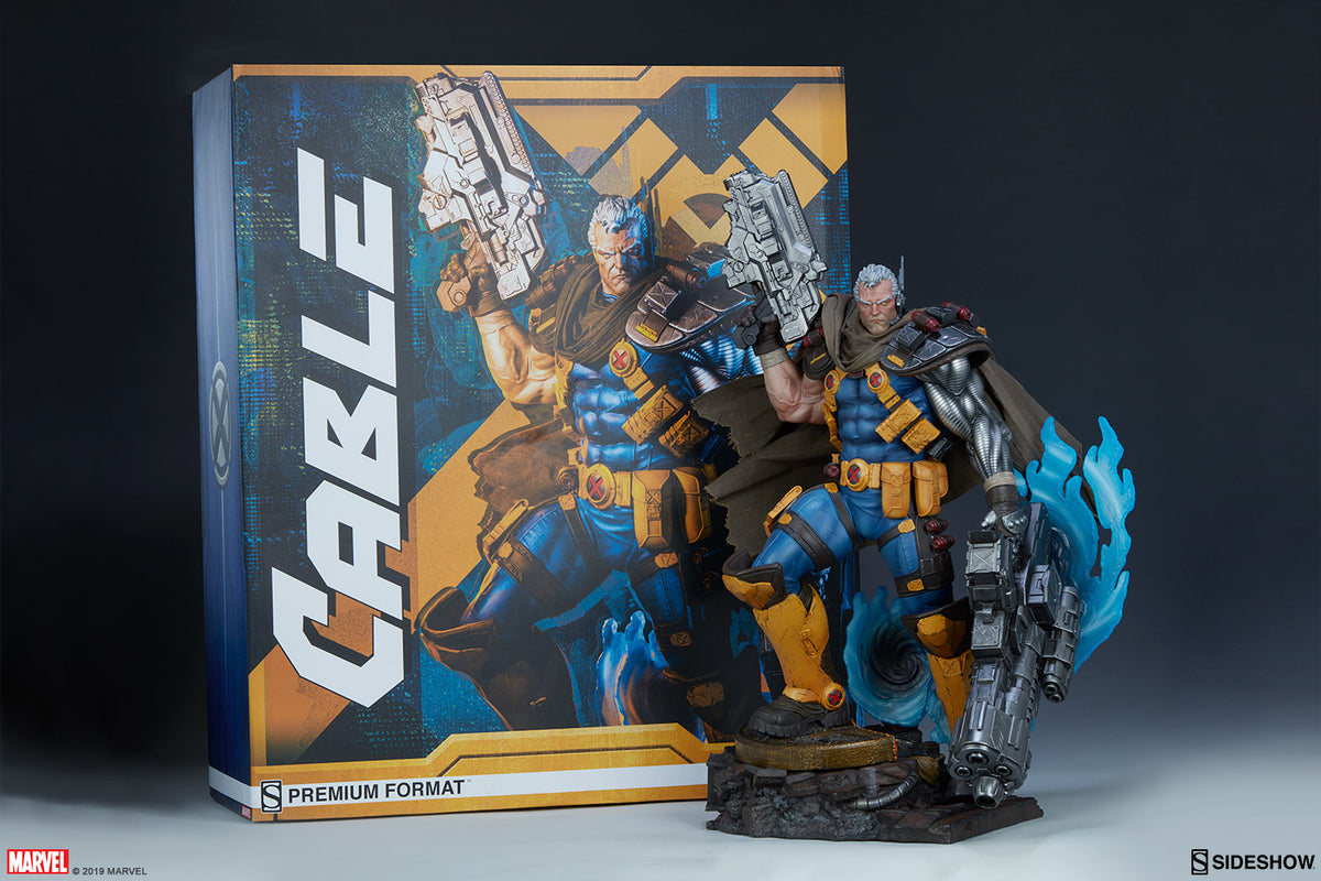 Cable Marvel X-Men Premium Format Figure by Sideshow Collectibles ...