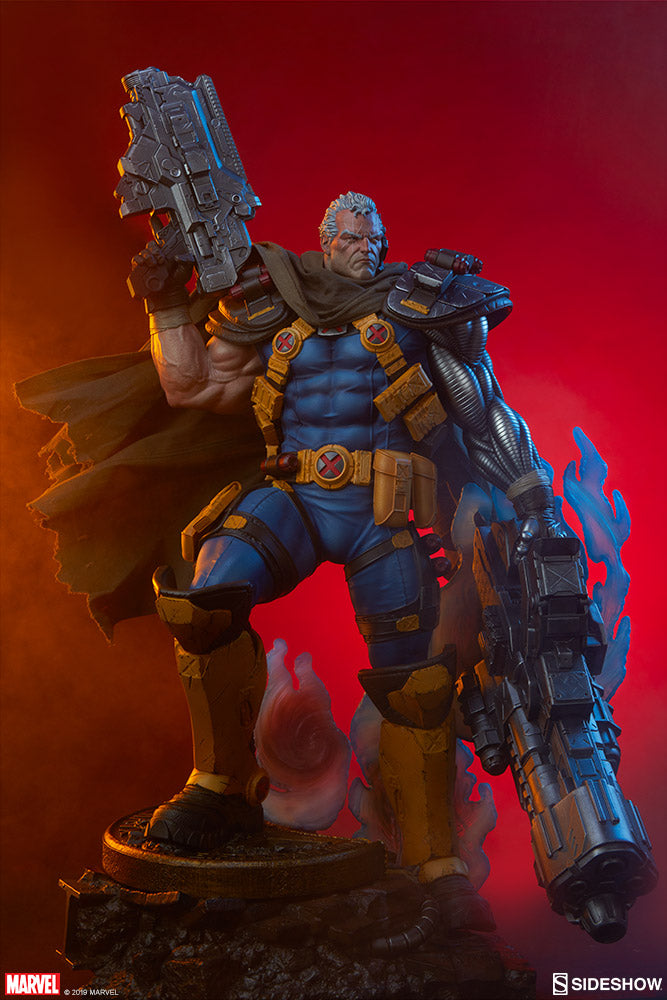 Cable Marvel X-Men Premium Format Figure by Sideshow Collectibles ...