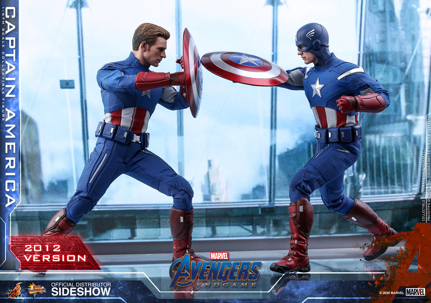 Marvel Avengers Captain America Sixth Scale Figure - Collectors Row Inc.
