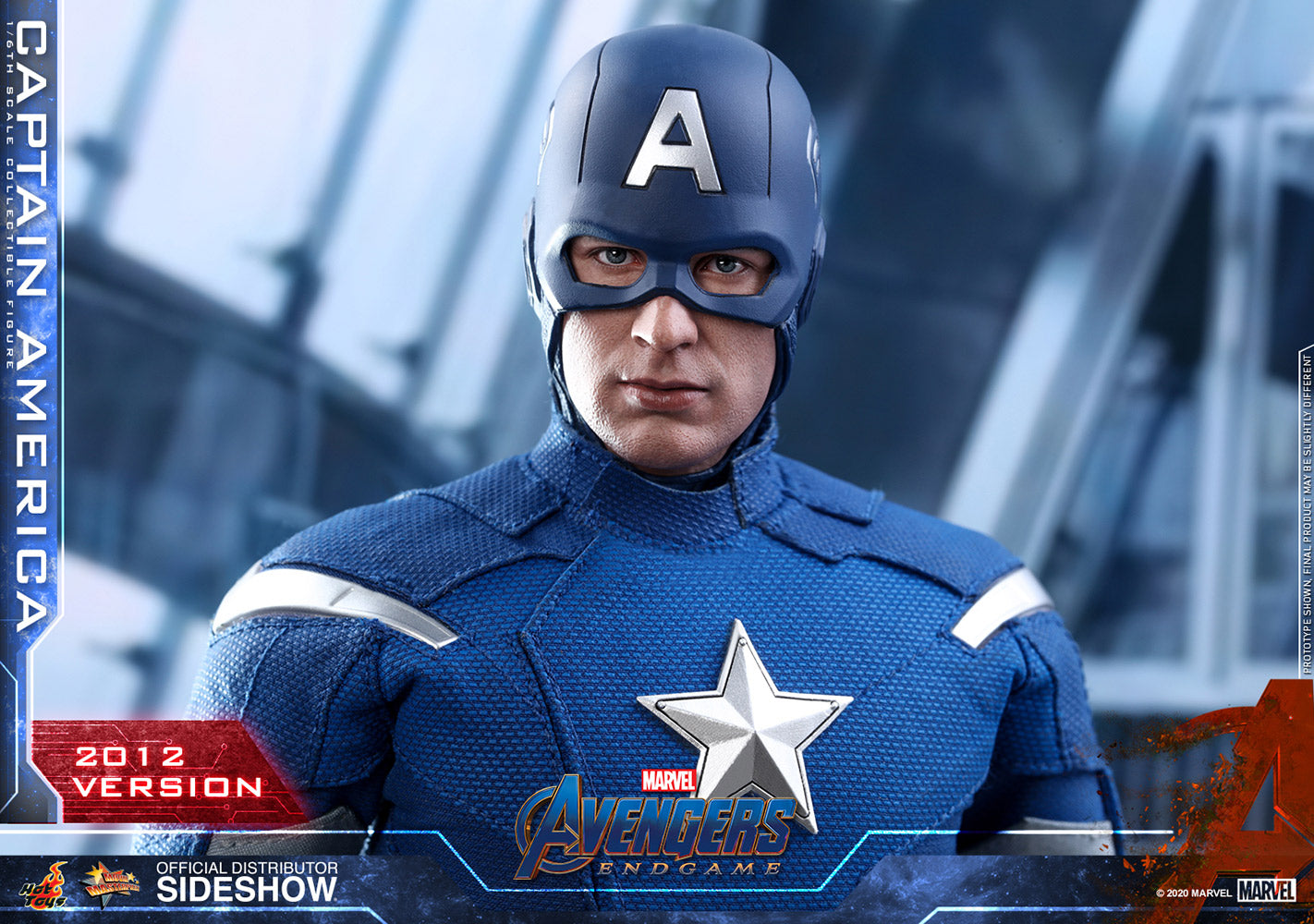 Marvel Avengers Captain America Sixth Scale Figure - Collectors Row Inc.