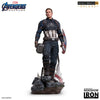 Captain America (Deluxe) Marvel Avengers: Endgame 1/4 Scale Statue by Iron Studios - Collectors Row Inc.