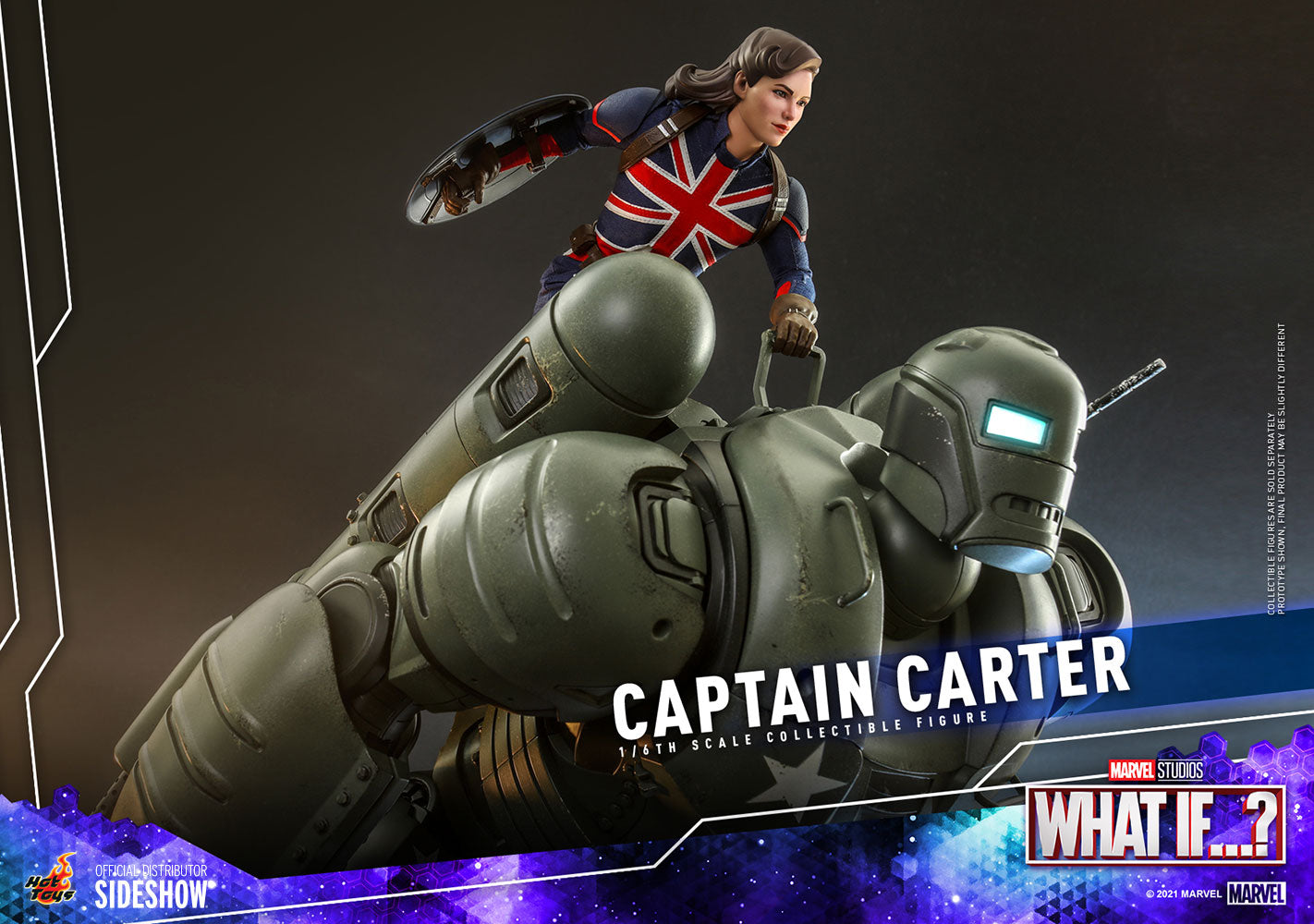 Captain Carter Marvel Studios&#39; What If...? Sixth Scale Figure