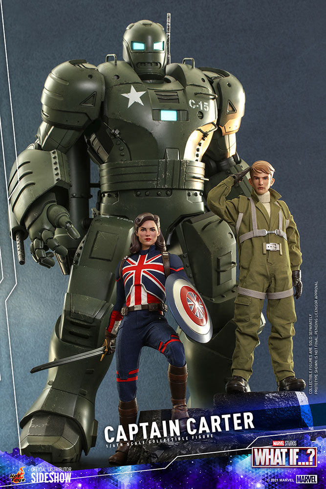 Captain Carter Marvel Studios&#39; What If...? Sixth Scale Figure