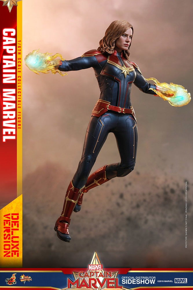 Captain Marvel Regular Version Sixth Scale Figure - Collectors Row Inc.