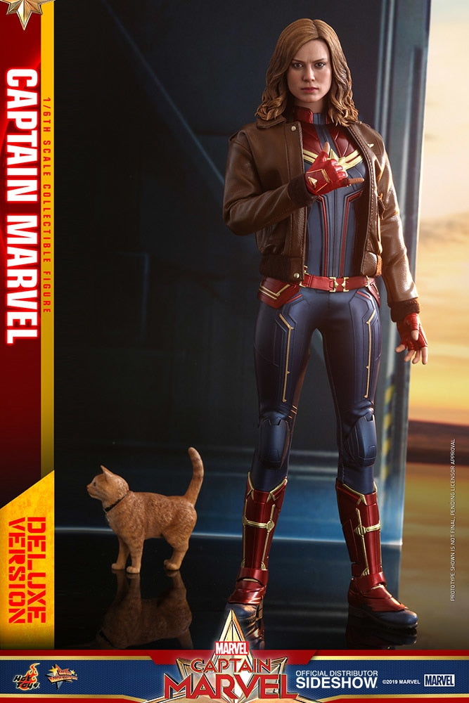 Hot Toys Captain Marvel Deluxe Version Sixth Scale Figure - Collectors Row Inc.