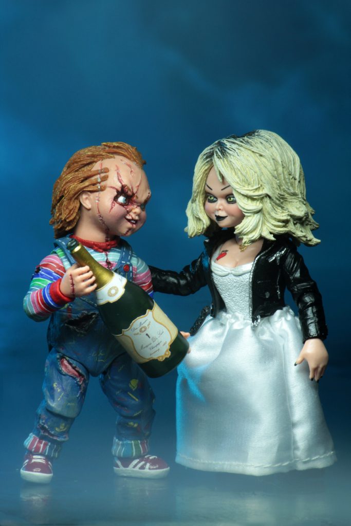 NECA - Bride of Chucky - 7" Scale Action Figure - Ultimate Chucky &amp; Tiffany 2-Pack - Collectors Row Inc.
