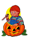 Chucky Child&#39;s Play Wall Decor Series 1 Halloween Collection - Collectors Row Inc.