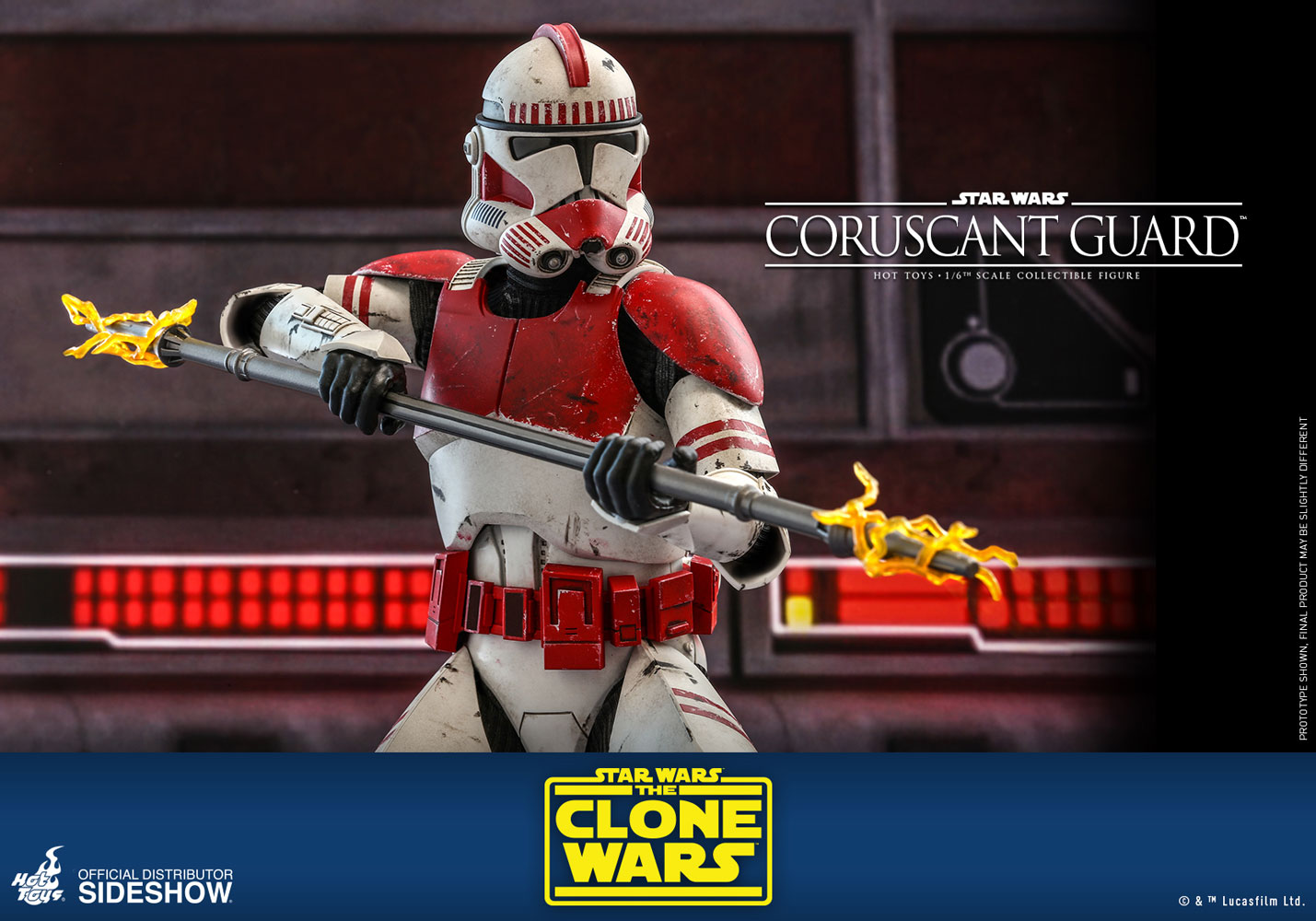 Coruscant Guard™ Star Wars: The Clone Wars Sixth Scale Figure