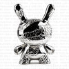Kidrobot - 5&quot; New Money Metal Dunny by Tristan Eaton - Collectors Row Inc.