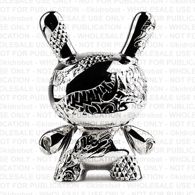 Kidrobot - 5" New Money Metal Dunny by Tristan Eaton - Collectors Row Inc.