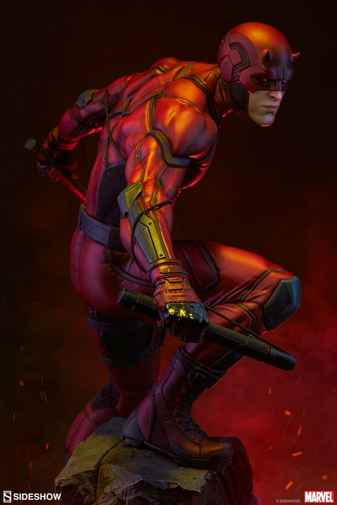 Sideshow Daredevil Marvel Matt Murdock Premium Format Figure Statue - Collectors Row Inc.