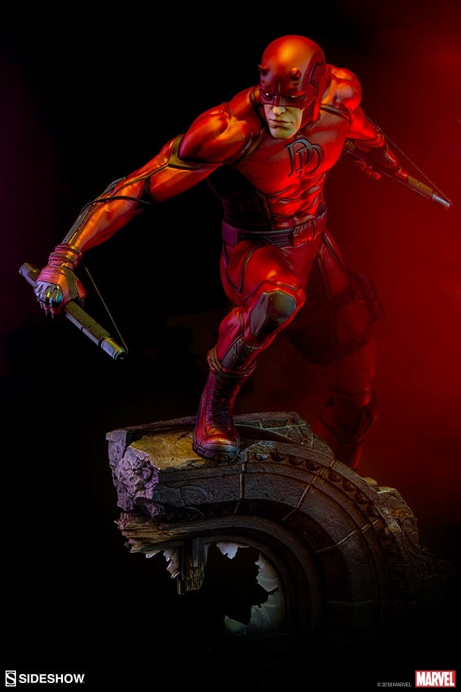 Sideshow Daredevil Marvel Matt Murdock Premium Format Figure Statue - Collectors Row Inc.