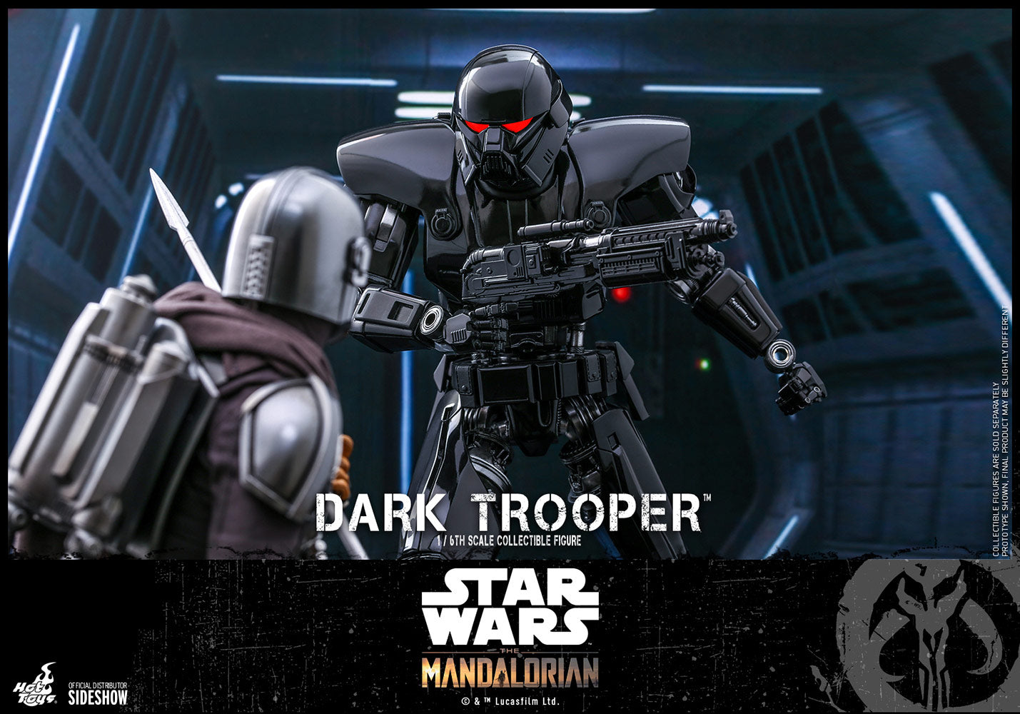 Dark Trooper The Mandalorian Sixth Scale Figure
