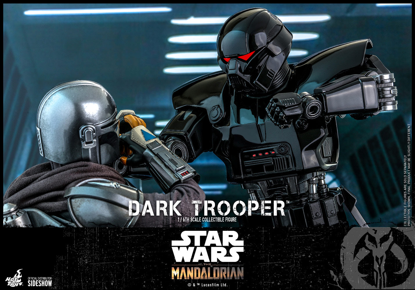 Dark Trooper The Mandalorian Sixth Scale Figure