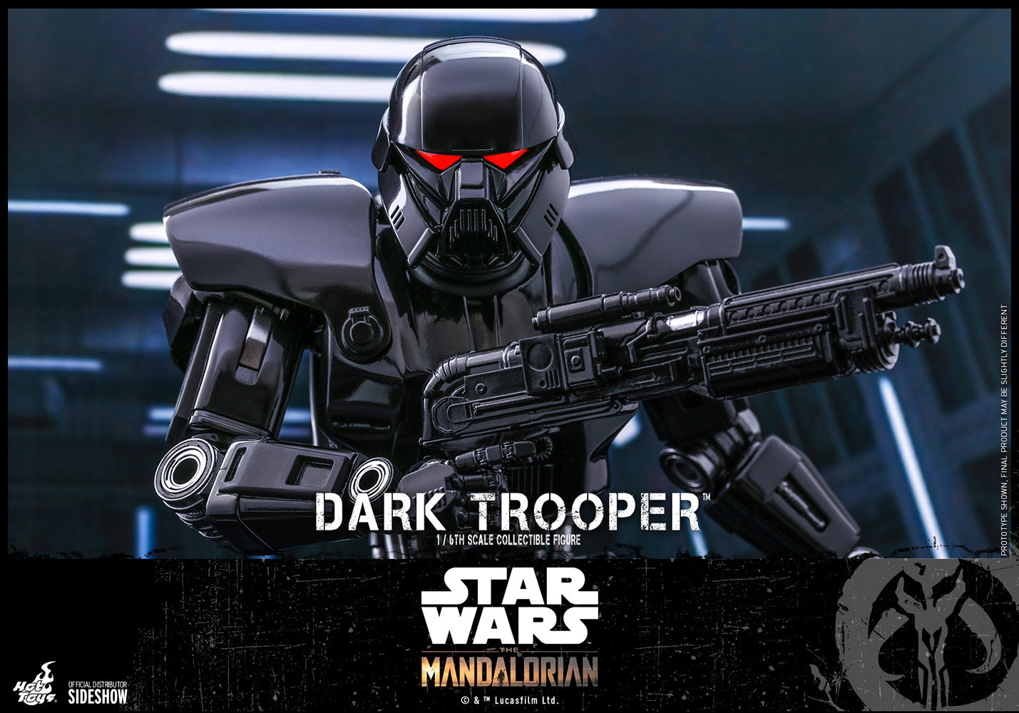 Dark Trooper The Mandalorian Sixth Scale Figure
