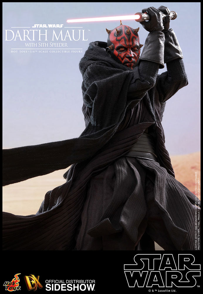 SF・ファンタジー・ホラー STARWARS SITHSPEEDER&DARTH MAUL Hot Toys MMS749B Star Wars Episode I The Phantom Menace