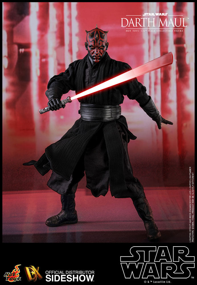 Hot Toys Darth Maul Star Wars Phantom Menace 1/6 Scale Figure - Collectors Row Inc.