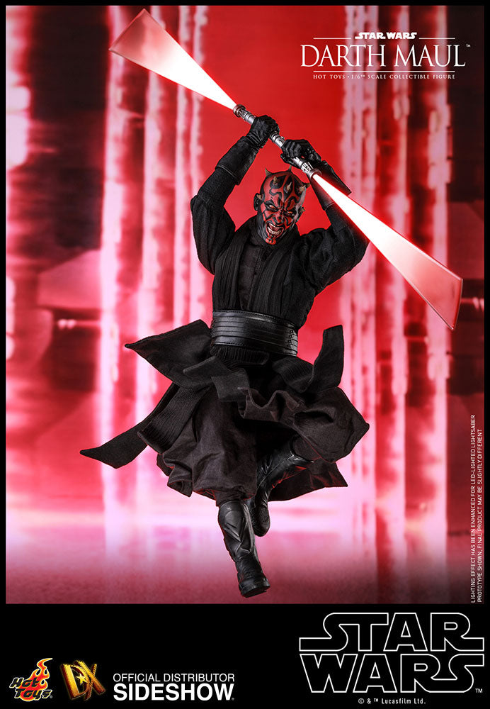 Hot Toys Darth Maul Star Wars Phantom Menace 1/6 Scale Figure - Collectors Row Inc.